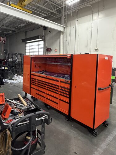 Tool Vault Elite XL 84” 23-Drawer Roller Cabinet with Hutch and 2 Side Lockers photo review