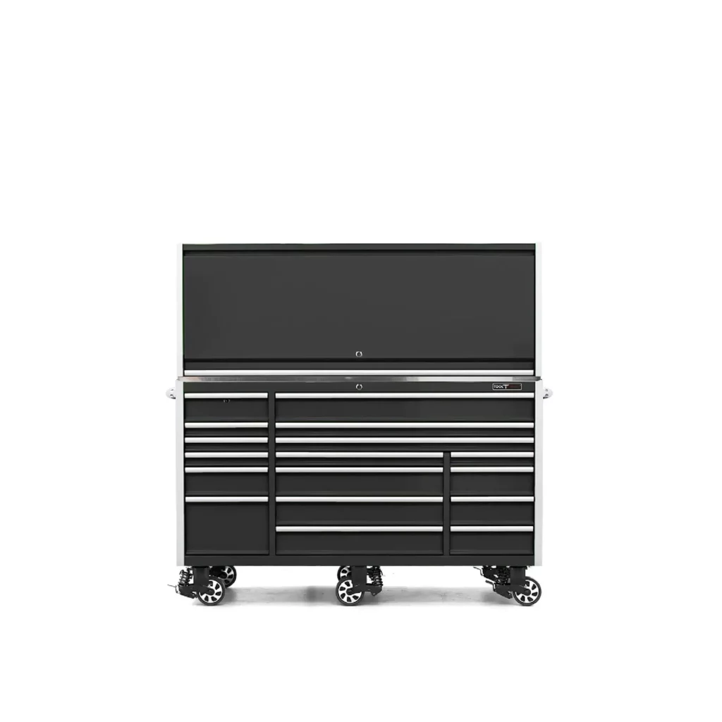 Tool Vault Elite 72" 17 Drawer Tool Cabinet with Hutch