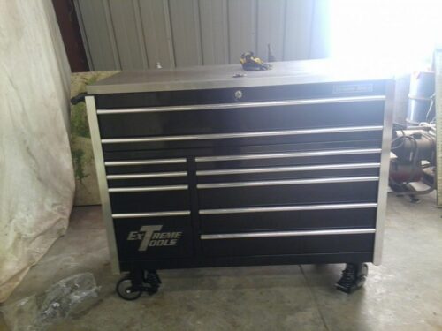 Extreme Tool Boxes 55" x 30" 11 Drawer Tool Cabinet w/Stainless Steel Top photo review