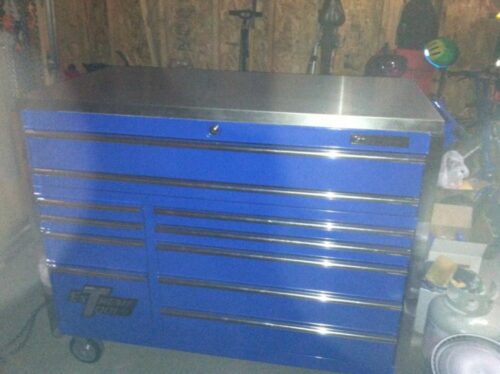 Extreme Tool Boxes 55" x 30" 11 Drawer Tool Cabinet w/Stainless Steel Top photo review