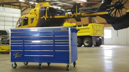 Extreme Tool Boxes 72" 17 Drawer Triple Bay Professional Tool Cabinet photo review